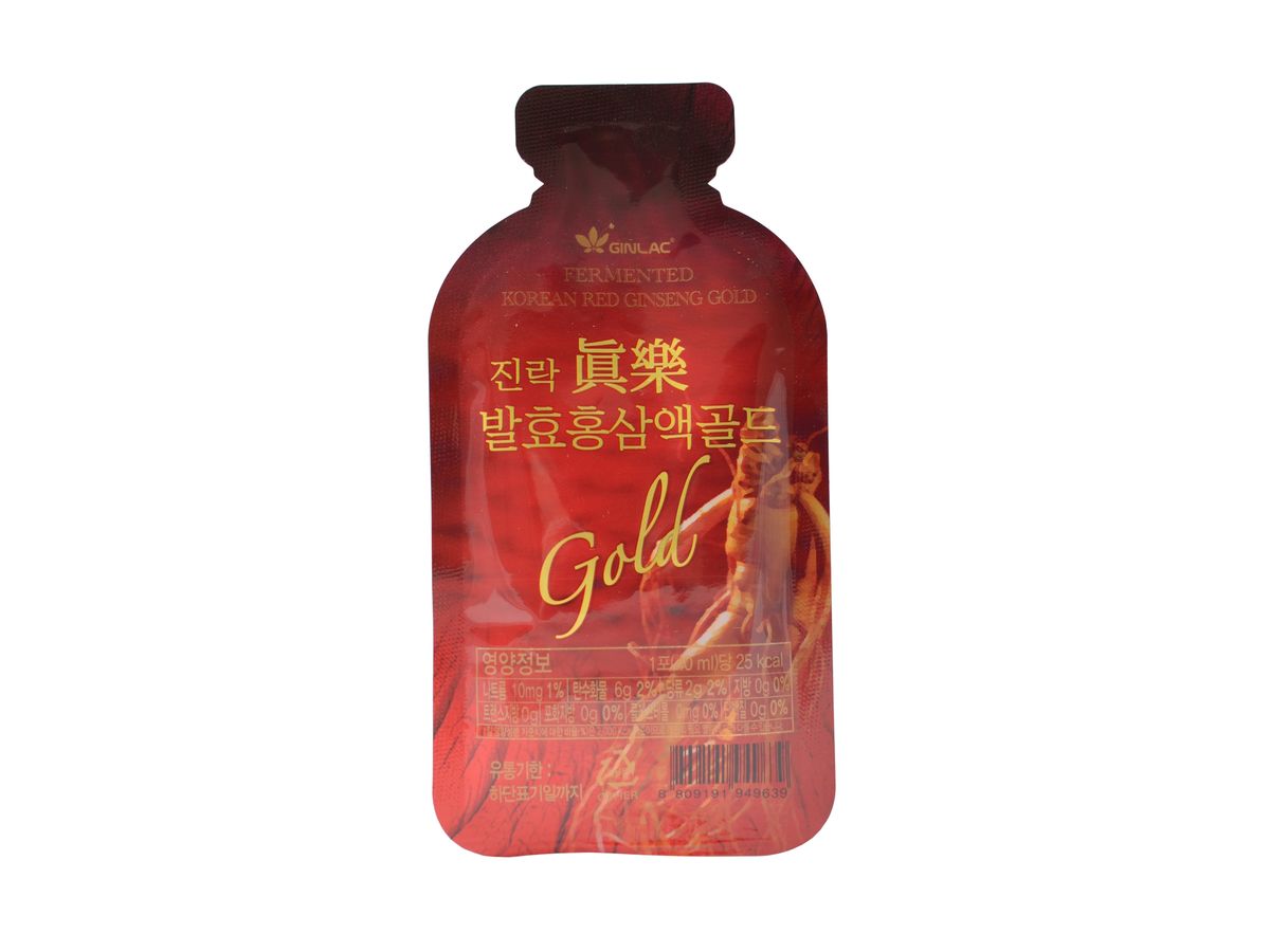 Ginlac Ženšen Power drink gold, 40 ml