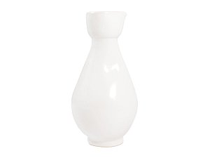 Karafa na sake bílá keramická, 320 ml