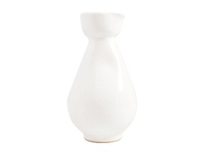 Karafa na sake bílá keramická, 250 ml