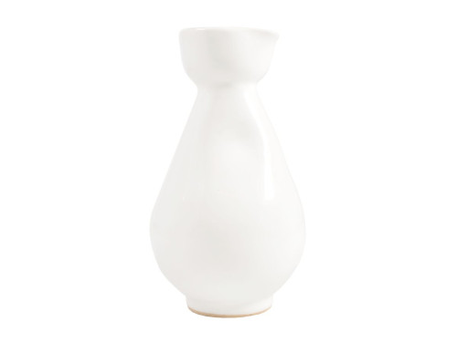 Karafa na sake bílá keramická, 250 ml