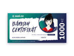 Dárkový certifikát Susi.cz, 1000 Kč