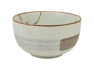 Japonská miska bleděmodrá, s motivem sakury, 13 x 7 cm