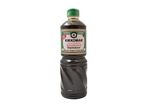 Kikkoman Sójová omáčka s nižším obsahem soli, 975 ml