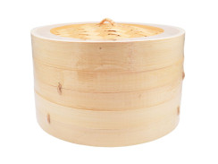 Bambusový pařák průměr 25 cm (dva díly + poklička)