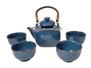 Set na čaj modrý japonský