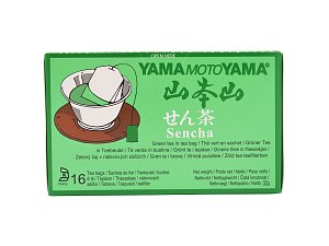 Yamamotoyama Čaj Sencha, 32 g, nálevové sáčky