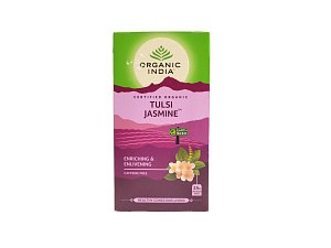 Organic India Tulsi Jasmín Bio, 25 sáčků