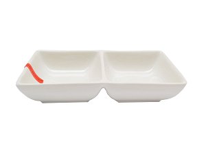 Mistička dvojitá bílá 14 x 7 cm