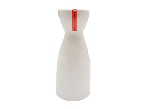 Karafa na sake bílá porcelánová, 1,2 dcl