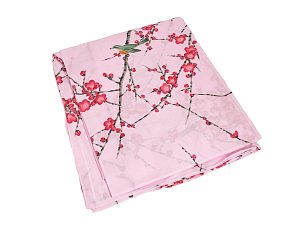 Yukata růžová s motivem sakury, velikost M