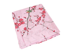 Yukata růžová s motivem sakury, velikost M