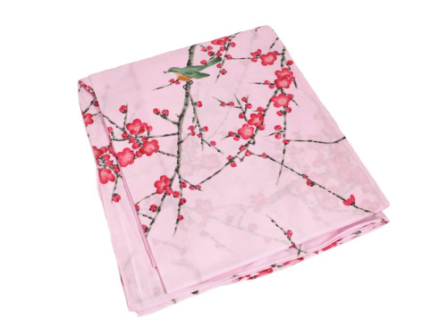 Yukata růžová s motivem sakury, velikost M