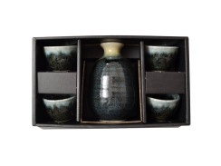 Set na sake petrolejový japonský