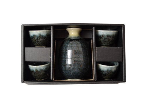 Set na sake petrolejový japonský