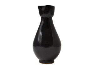 Karafa na sake černá, keramická , 300 ml