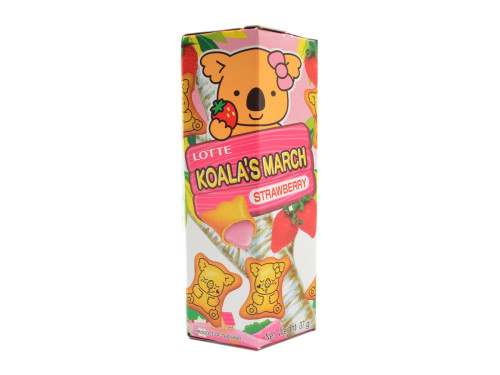 Lotte Sušenky s náplní jahodového krému 37 g