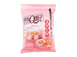 Q Brand Mochi Ovocný mix, 120 g