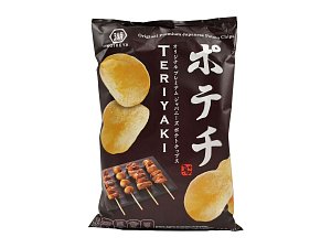 Koikeya Japonské chipsy s příchutí Teriyaki 100 g
