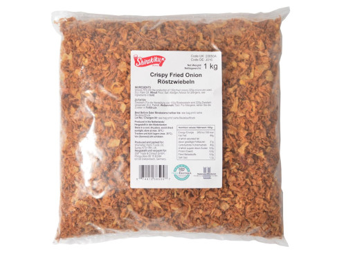 Shirakiku Smažená cibulka, 1 kg
