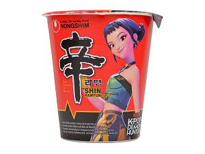 Nongshim Ramen Shin pálivý v kelímku 68 g
