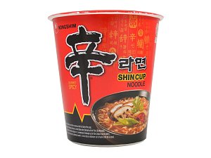 Nongshim Ramen Shin pálivý v kelímku 68 g