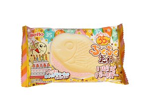 Meito Puku Puku Tai Fish Cookie Strawberry, 16,5 g