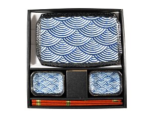 Set na servírování sushi Wave