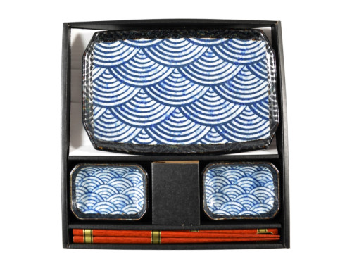 Set na servírování sushi Wave