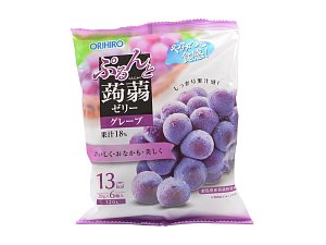 Orihiro Konjac Jelly Grape Pouch, 120 g