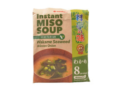 Marukome Wakame Miso polévka s cibulkou, 8 porcí