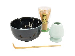 Matcha set Hana blue XL