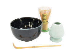 Matcha set Hana blue