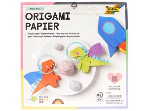 Papíry na origami 20 x 20 cm, 100 ks