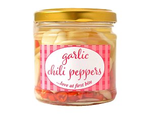 KimchiLove Nakládaný chilli česnek, 180 g