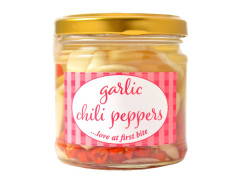 KimchiLove Nakládaný chilli česnek, 180 g