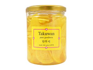 KimchiLove Nakládaná žlutá ředkev 450 g