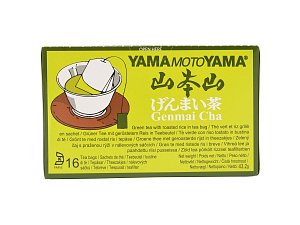 Yamamotoyama Čaj Genmaicha, 48 g nálevové sáčky