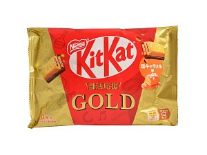 KitKat Mini Gold Salted Caramel japonské 116 g
