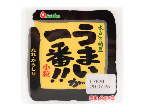 Ohsato Natto sojový pokrm 3 porce, 151,2 g