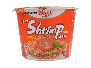 Nongshim Big bowl, Spicy Shrimp, 115 g