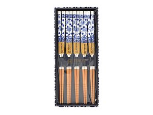 Set hůlek Wave blue v dárkové krabičce