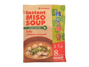 Marukome Wakame Miso polévka s tofu, 8 porcí