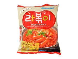Paldo Ramen Rabokki nudle, 145 g