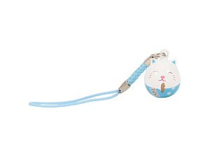 Přívěšek rolnička modrá