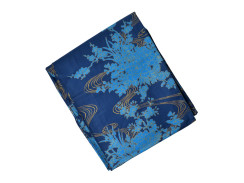 Yukata modrá s dekorem, M