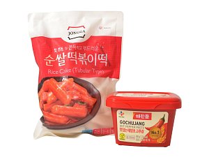 Set Tteokbokki 500 g + Gochujang chilli pasta, 500 g