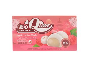 Qlove Exotic Lychee Mochi 80 g