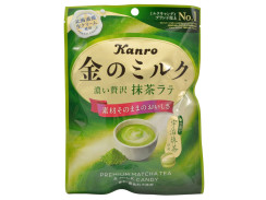 Kanro Gold Milk candy matcha latte, 61 g