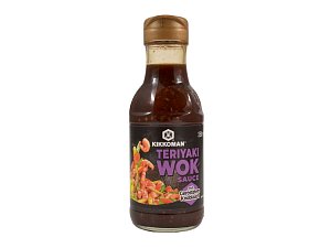 Kikkoman Teriyaki Wok omáčka s pečeným česnekem, 250 ml
