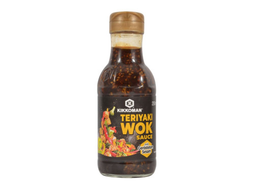 Kikkoman Teriyaki wok omáčka s pečeným sezamem, 250 ml